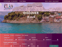 Tablet Screenshot of planjourneys.com
